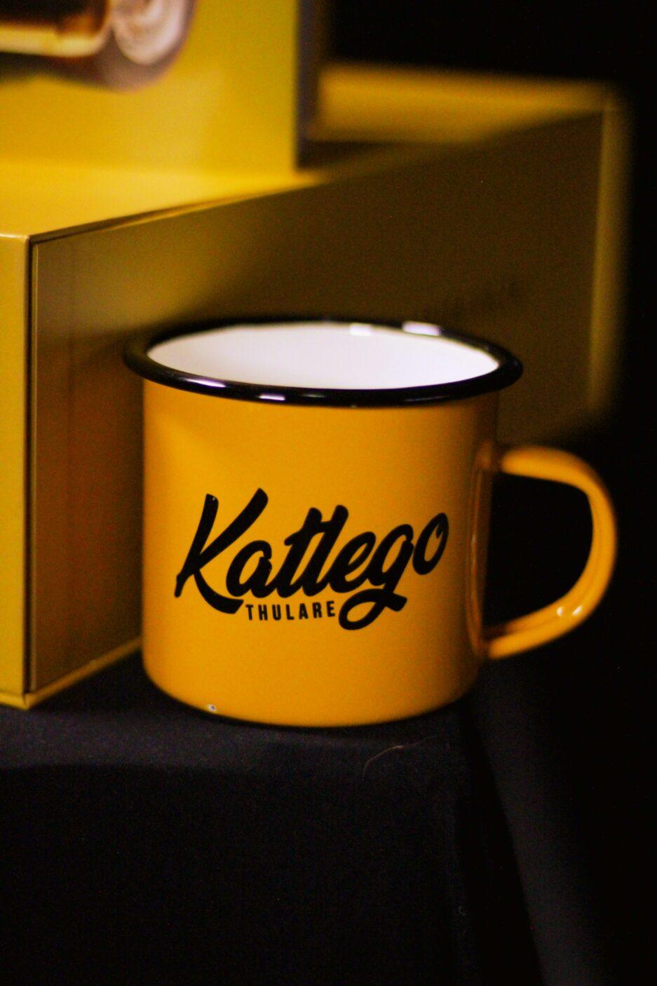 Katlego Thulare Welcome to South Africa Jou Ma Se Boek enamel mug